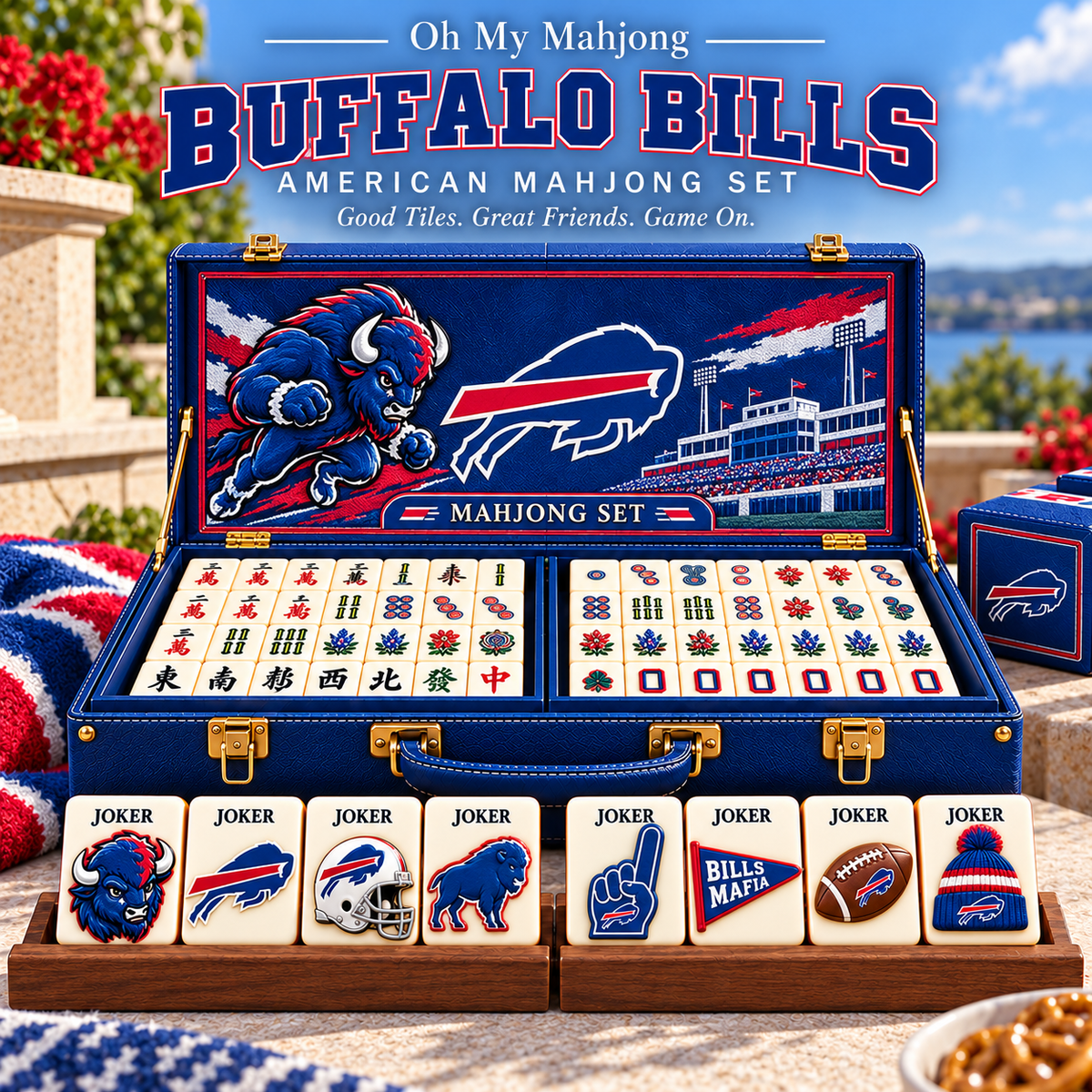 BFBL Premium Mahjong Set – Game Night Edition NHVH