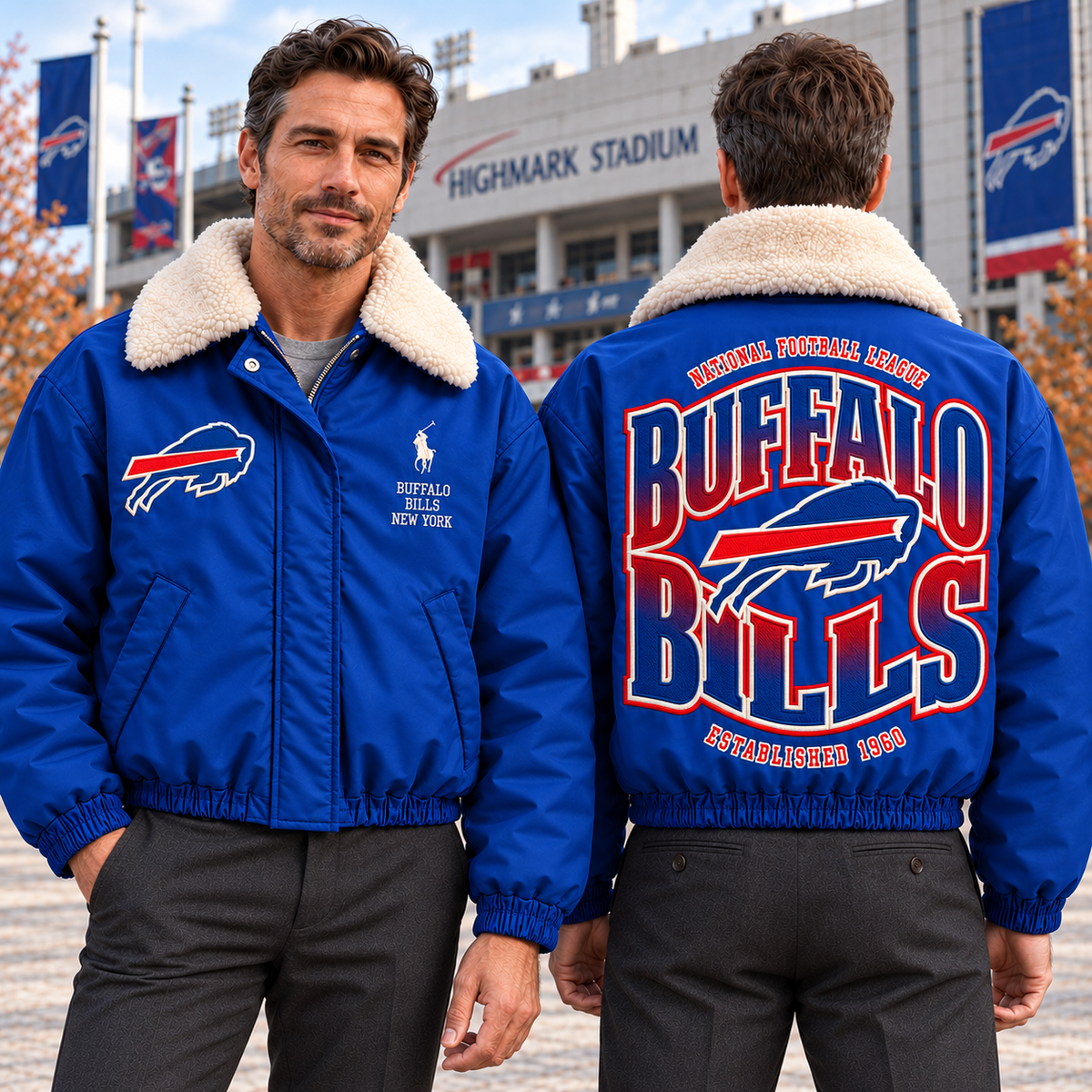 BFBL High-Pile-Collar Down Puffer Jacket NTKO