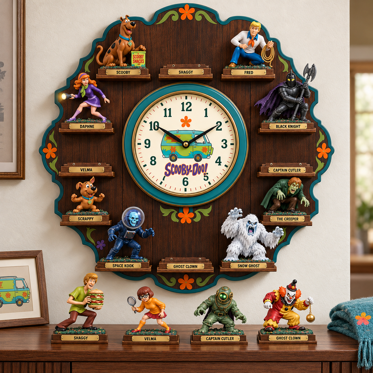 SCBD Premium Mascot Sculpture Clock Collection PTKL