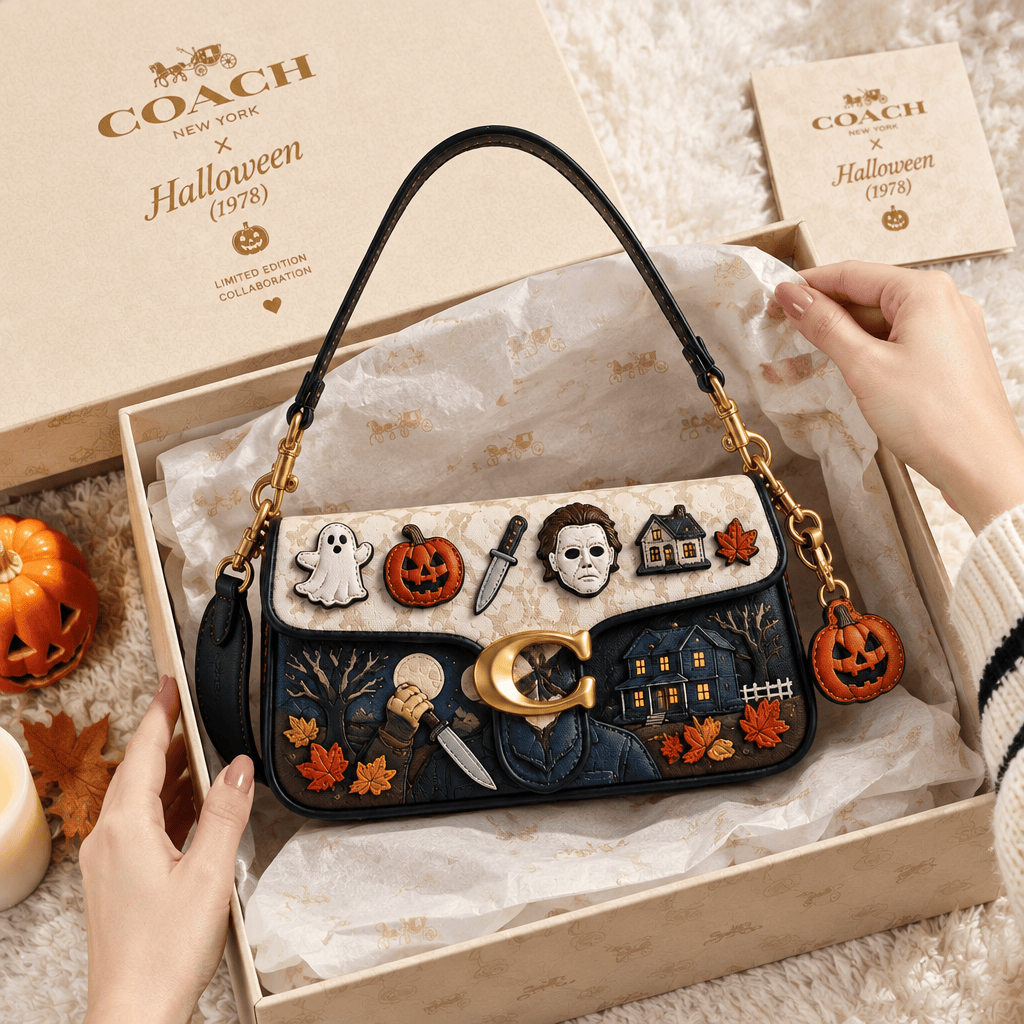 Premium MCM Coach Shoulder Cross With Charm LNTH