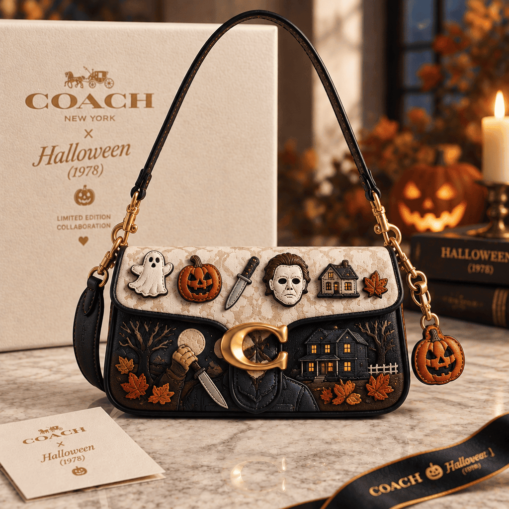Premium MCM Coach Shoulder Cross With Charm LNTH
